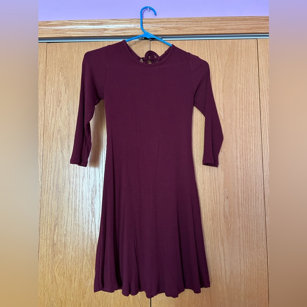 Red Forever 21 flowy dress